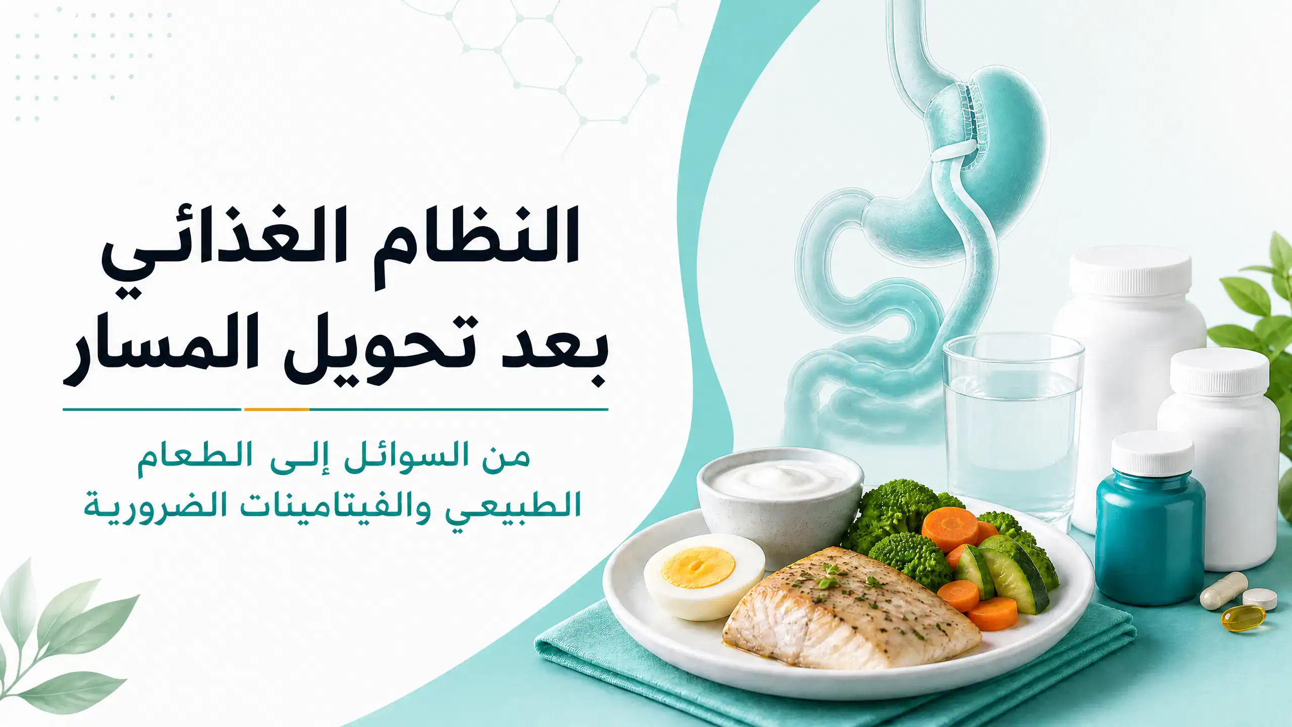 متى أكل طبيعي بعد تحويل المسار؟ لتجنب نقص الفيتامينات